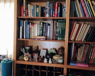 books and figurines