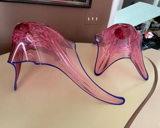 Glass art by Homer James Yarrito.