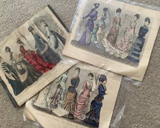 From the 1870’s.  We have a bin of these ladies fashion pieces.  