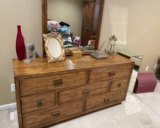 Drexel dresser with mirror.