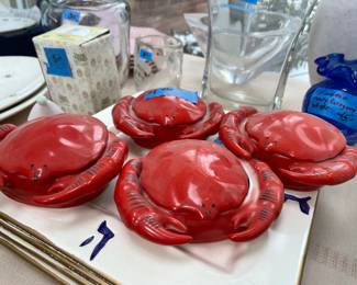 Czech crab ramekins.