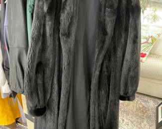 Fur coat, leather coats. 