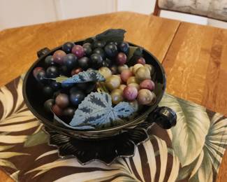 Grapes in Bowl