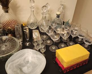 Decanters and Glasses