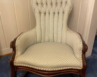 Antique rocking chair 
Now $10 with the 50% off!