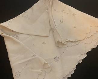 Round table cloths.