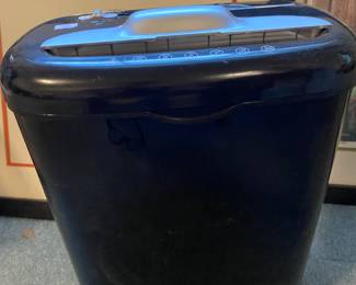 Paper shredder.
