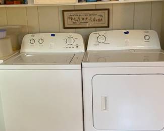 Nice washer and dryer. 