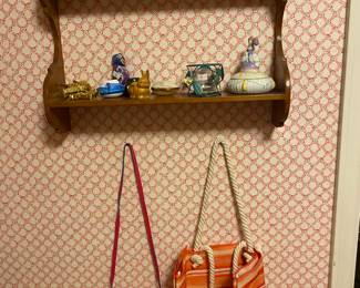 Wall rack.