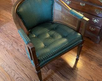 Vintage regency side chair