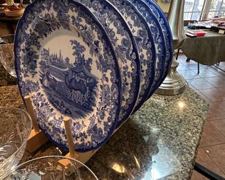 Spode animals of the zoo plates