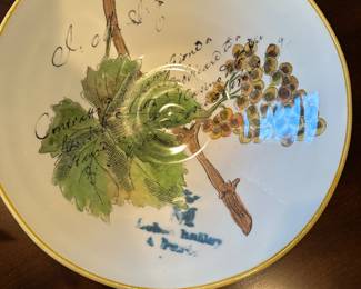 Italian pottery ceramica cuore bowl