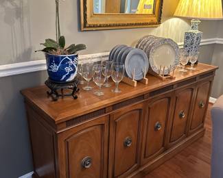 Drexel Italian Triune mahogany buffet