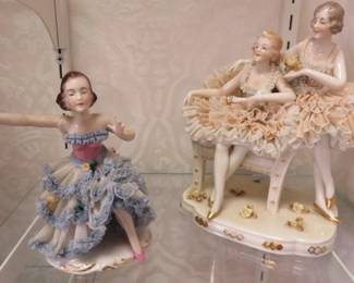 Antique Lace Figurines