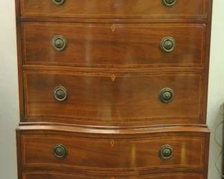Antique Chest On Chest Highboy