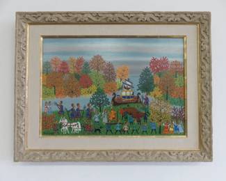 Helena Adamoff Signed Painting