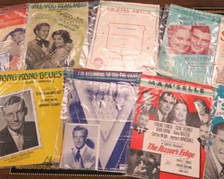 Vintage Sheet Music