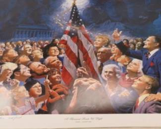 1989 "Thousand Points of Light" Poster by Frank Hopper
