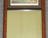Published 1835 Equestrian, "Snob Is Beat" Small Wall Mirror
