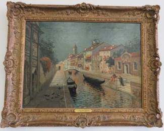 William Livingstone Anderson (British 1856-1893) Oil Painting on Canvas