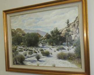 Bernard Wynne (American 1920-2009) Oil on Canvas