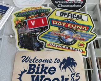 Nascar Coasters, Stickers