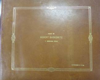 Home of Robert Baskowitz 1948 Scrapbook