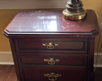 Three drawer Side Table!