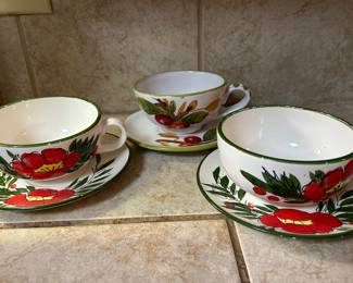 SOUP Cup and Saucers