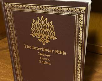 The Interlinear Bible - Hebrew, Greek, English