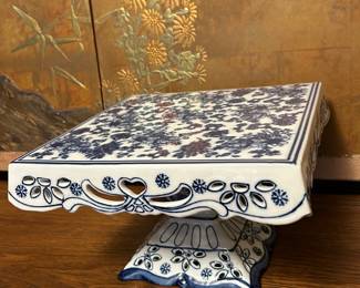 Blue and White Cake Stand!!!