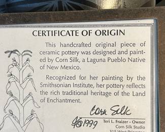 Certificate of Origin