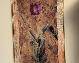 The other of the Pair of Large Flower Picture