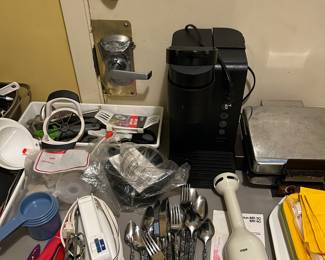 More kitchen gadgets and flatware!