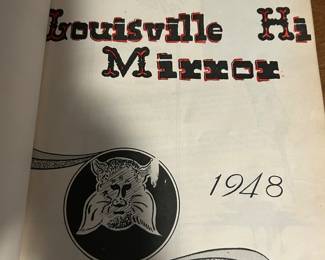 Inside page of the 1948 annual