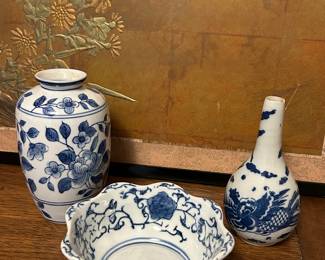 More Blue and White Pieces!