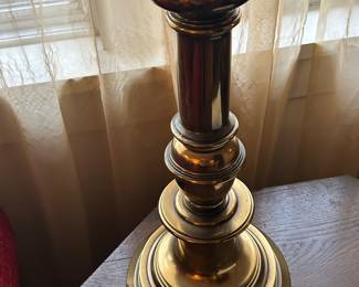 Heavy Brass Base......