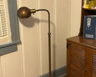 Vintage Brass Floor Lamp