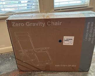 Zero Gravity Chair - NEW IN BOX