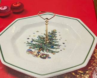 NIKKO  Christmas Cookie Plate