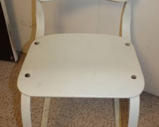 Herman A Sperlich Mid Century Modern MCM off white ironrite Health Chair