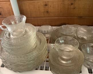 Federal Glass Dinnerware