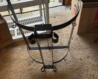 Pot and pan holder for kitchen ceiling