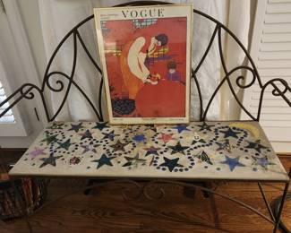 Darling Iron and Concrete Bench