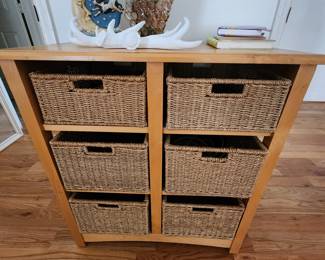 Wicker Shelving