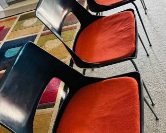 MCM set of 4 Kay Korbing chairs - Denmark