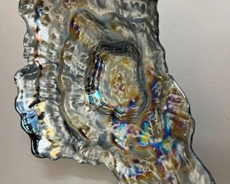 51 Vintage Arda Glassware Black Oyster Centerpiece Bowlmin