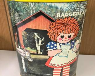 51 Vintage Raggedy Ann Trash Canmin
