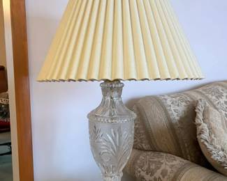 51 Cut Glass Table Lamp X2min