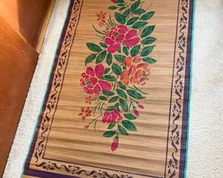 51 Chinese Grass Floral Floor Mat Wall Art X2min